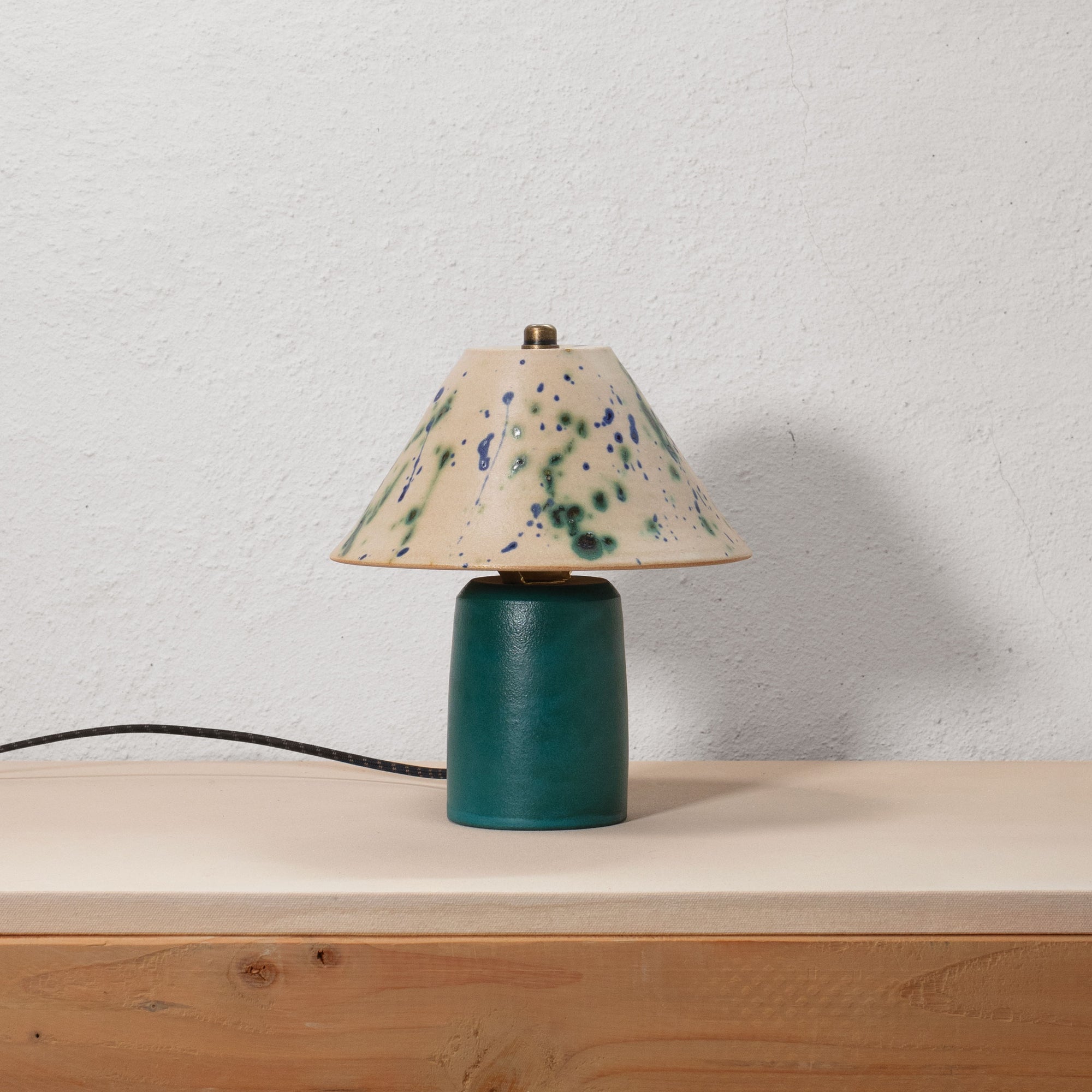 Petite Lamp  |   Morpho + New Moss Splatter (1 of 2)