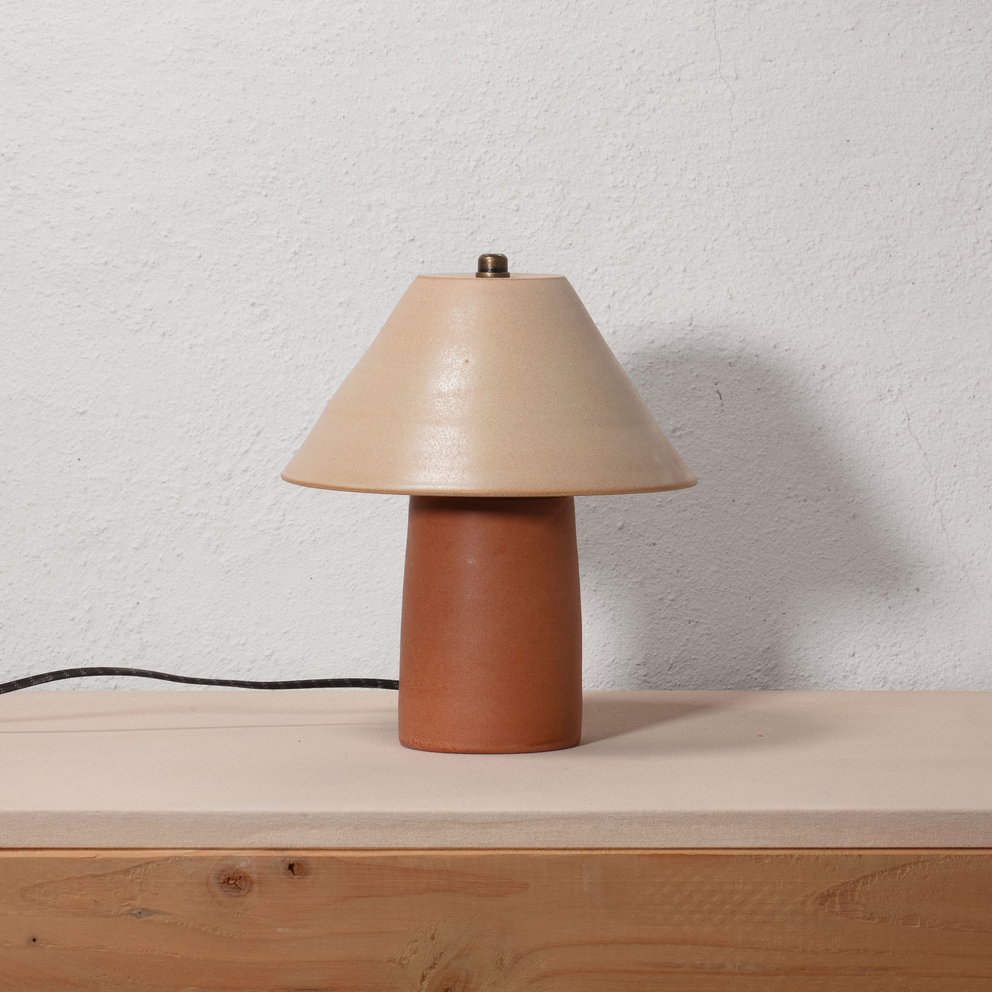 Petite Lamp  |  Kobicha + Taupe (1 of 2)