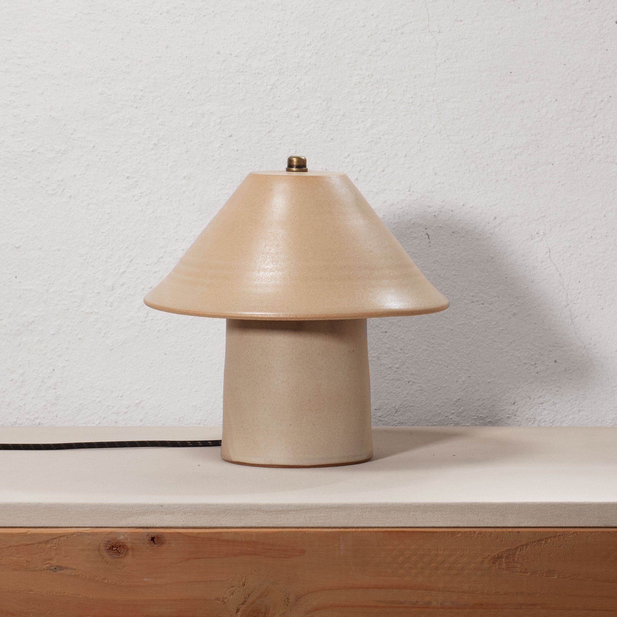 Medium Lamp  |  Taupe + Taupe (1 of 2)